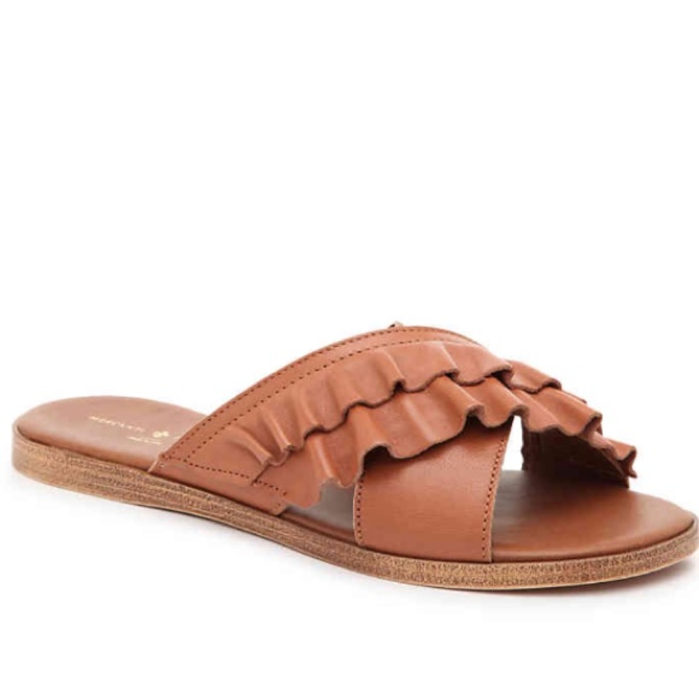 MERCANTI FIORENTINI RUFFLE SANDAL Size 6